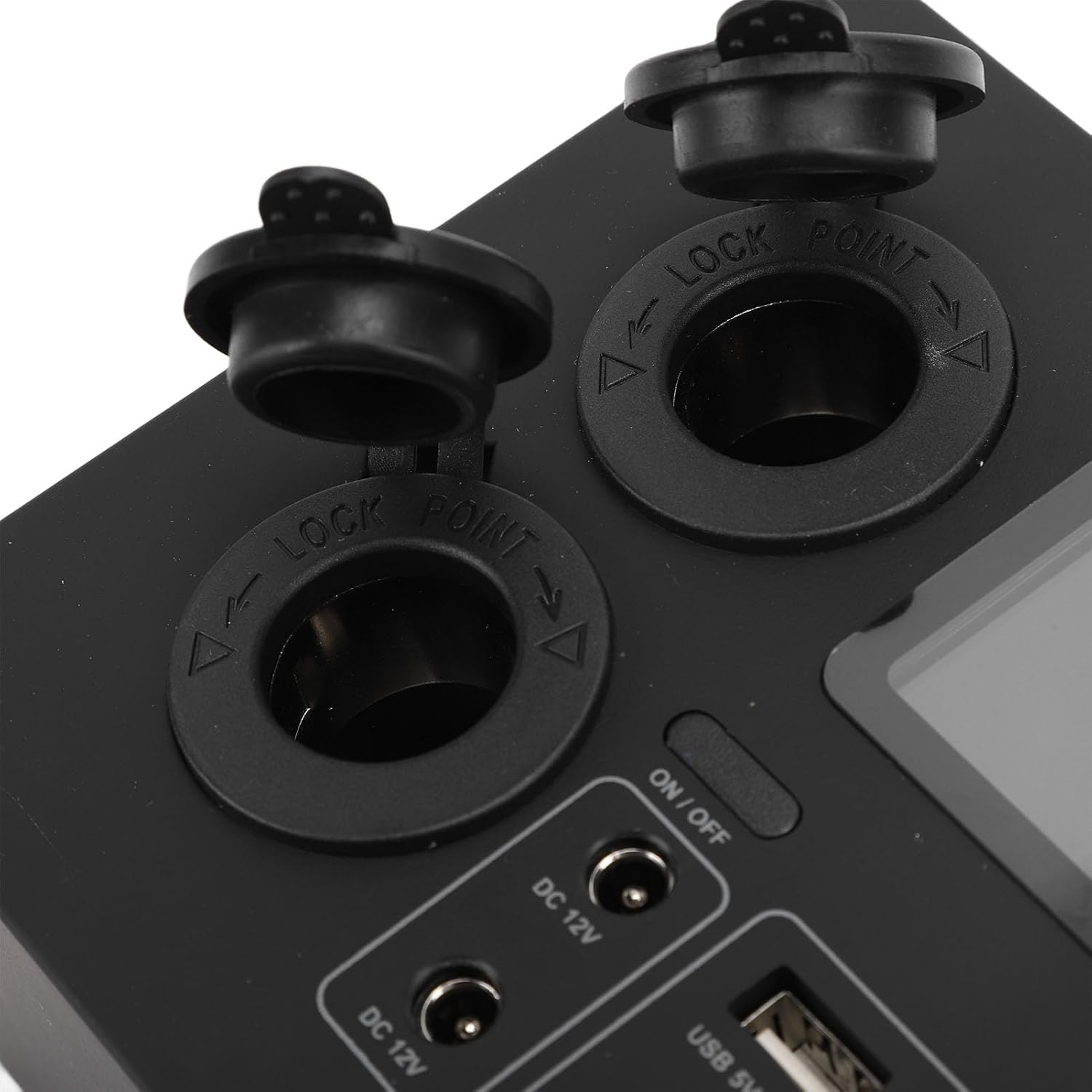 Mini Power Battery Box Compact Multifunctional Power Distribution for Camping Fishing Outdoor