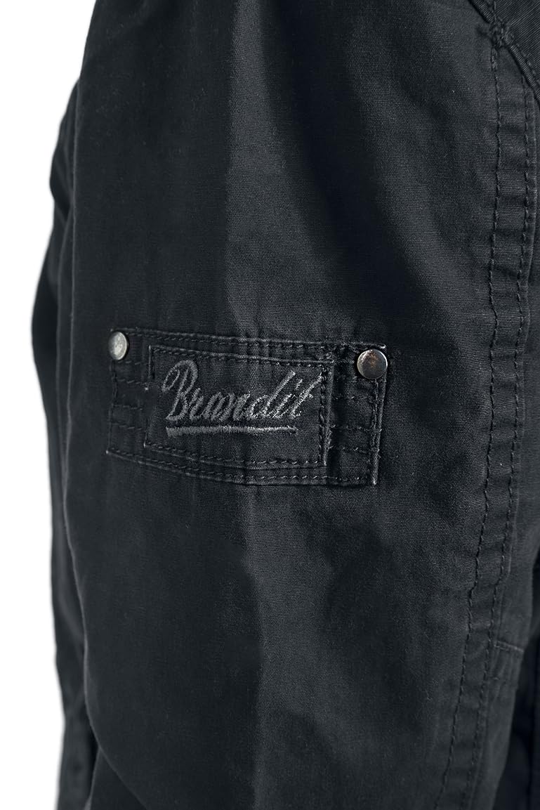 Brandit Yellowstone Herrenjacke, Schwarz, Regular