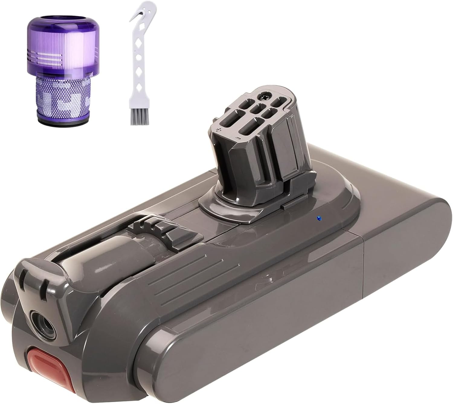 3200mAh Dyson V12 Battery Replacement for Dyson V12 Detect Slim Series Cordless Vacuum Cleaner,965470-01, SV20, SV26, SV30, SV34, SV35, SV46, Li-Ion 25.2V Battery