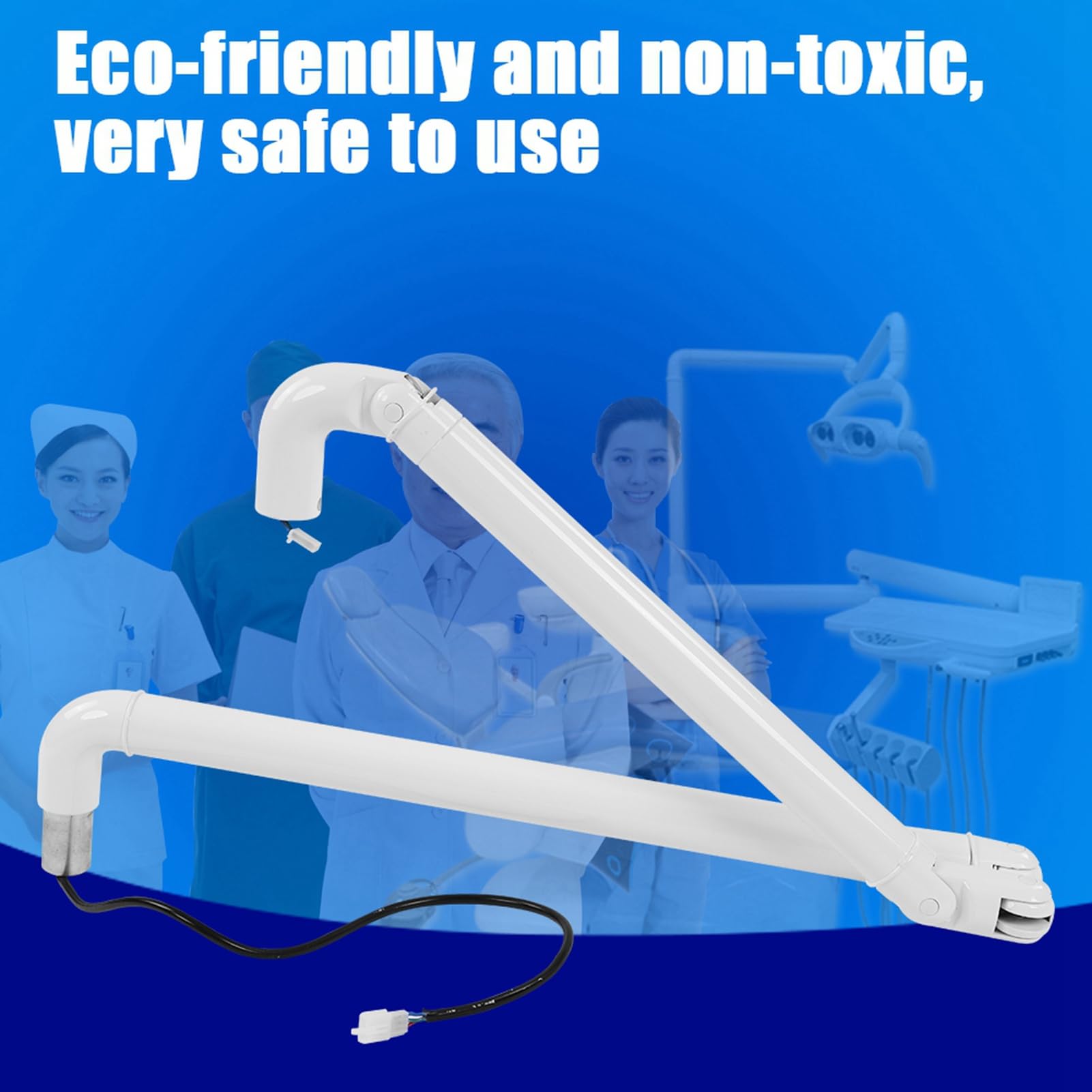 Braccio Luminoso a LED per Poltrona del Riunito Odontoiatrico Braccio di Supporto per Lampada a LED in Lega di Alluminio
