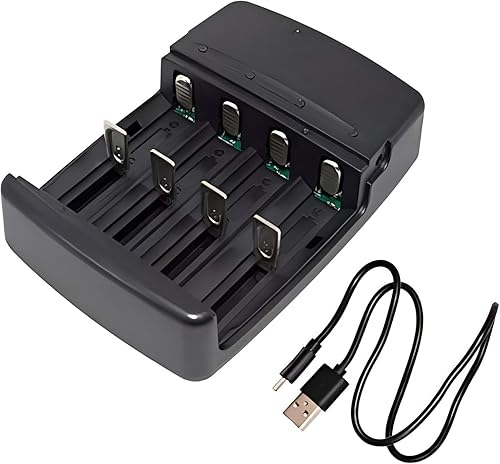 HyperPS - Cargador de batería inteligente universal USB para baterías LiFePO4 de 32 V