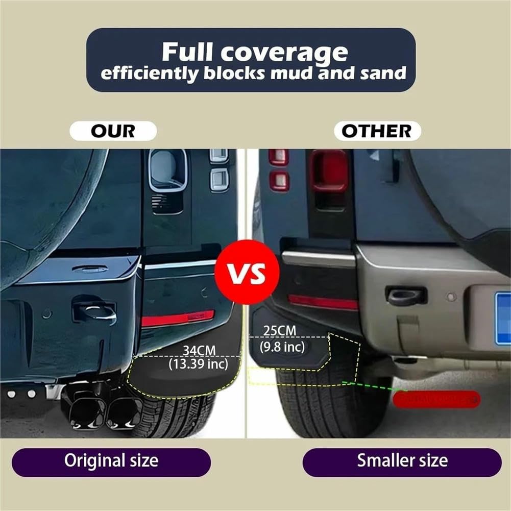 Amazon | マッドフラップ ランドローバー ディフェンダー 90 110 2020