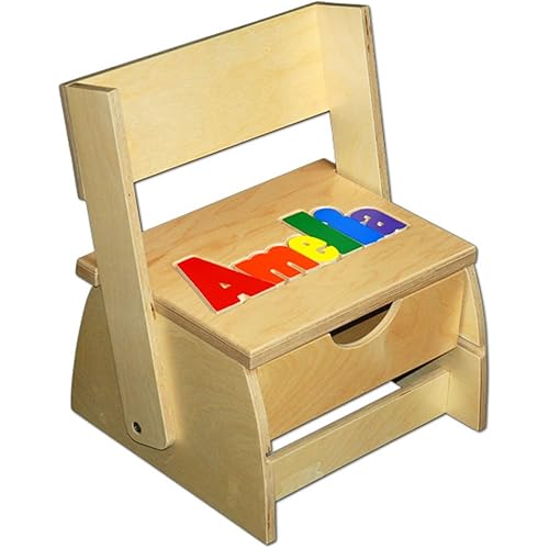 Step 'n Store Name Puzzle Stool