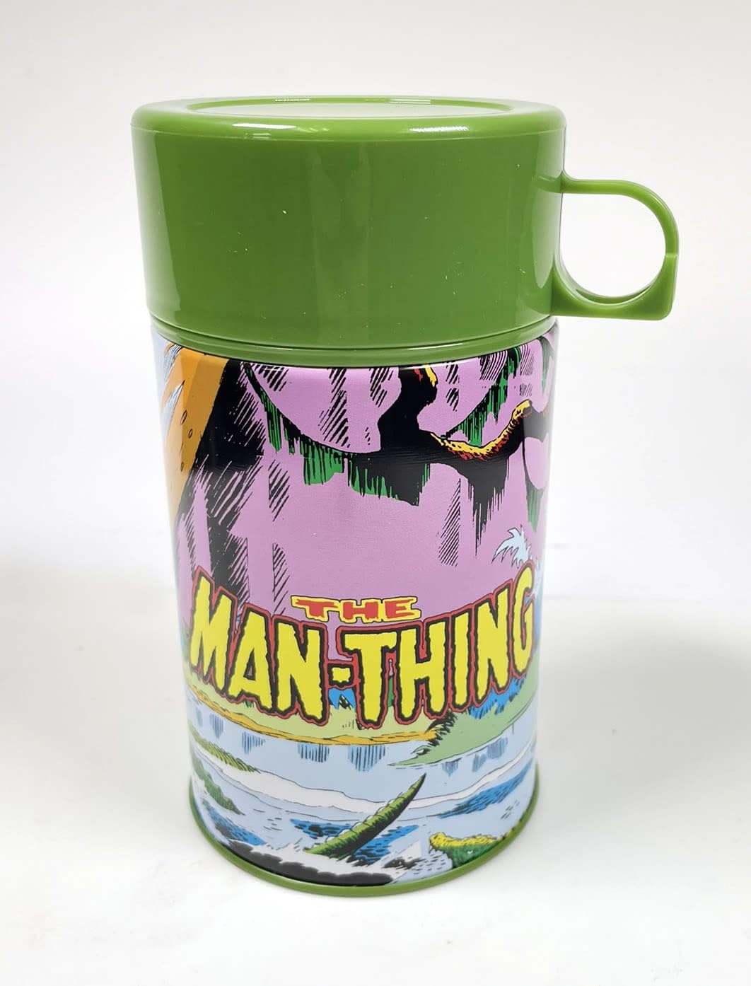 San Diego Previews Exclusive 2023 Marvel Man-Thing Lunchbox and Beverage Container - Image 4