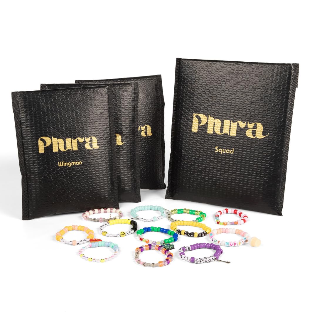 Plura Bracelets Kandi Rave (lot de 15)