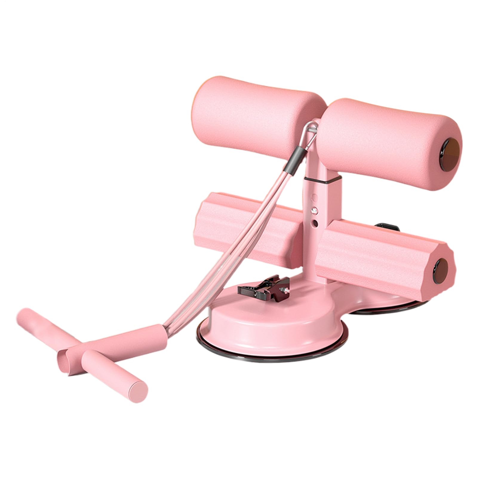 AB Training Hilfsmittel, AB Trainer - Einstellbarer Widerstandsband Saugnapf AB Übung Auxiliary,Magentraining Maschine, tragbare multifunktionale Frauen Männer Bauchtrainingshilfen