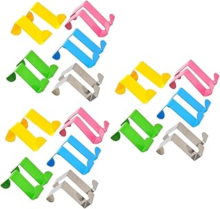 Cabilock 30 Pcs Stainless Steel Hook Behind The Door Wall Coat Hanger Towel Hanger Stainless Steel Wall Shelf Metal Clothes Rack Metal Coat Hanger Wall Rack Clothes Hook Door Hook Hanger