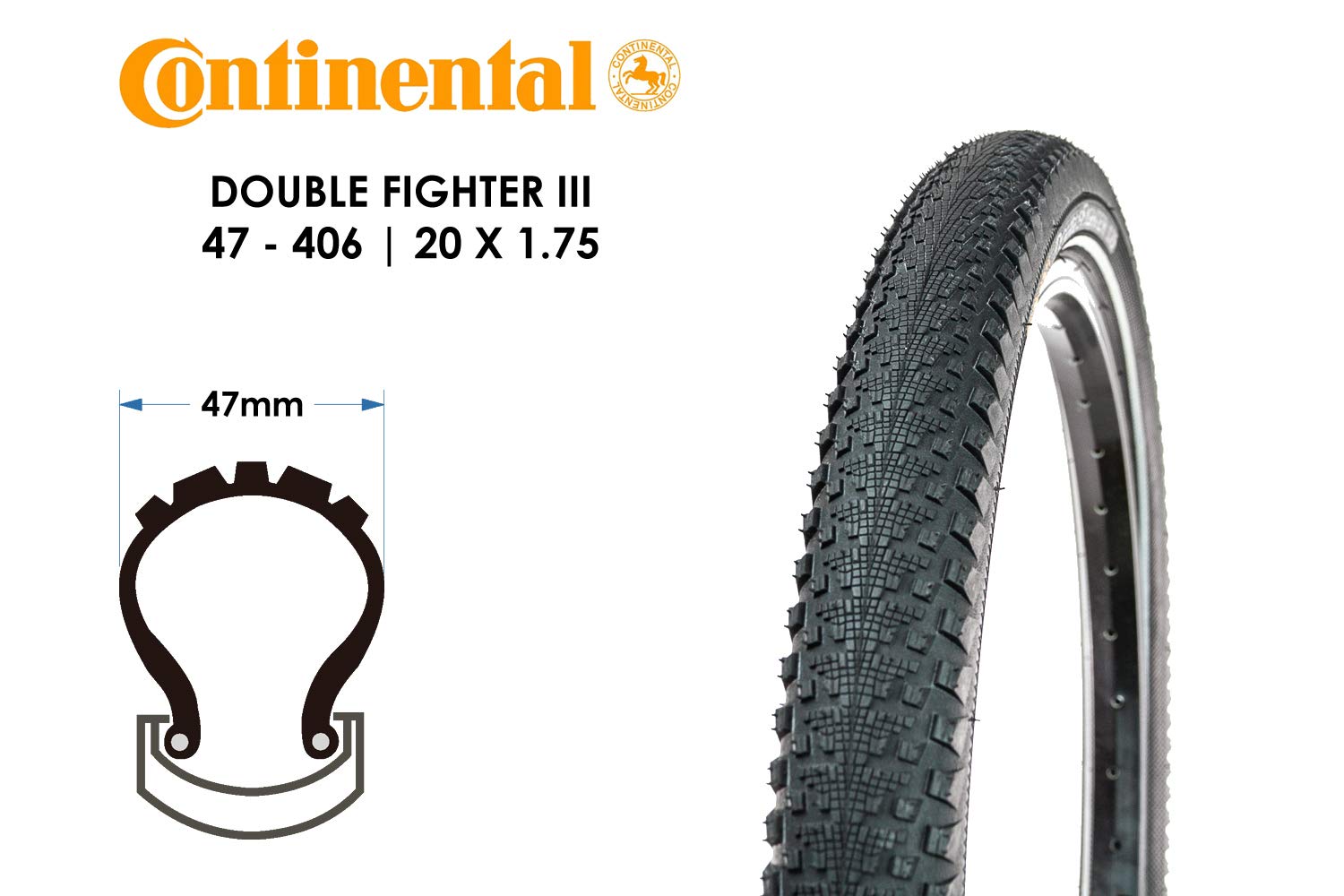 IRC TIRE Bicycle Tube (Premium Tube) WO 20 x 1 1/2-1, 1 3/4 English Valve 30mm