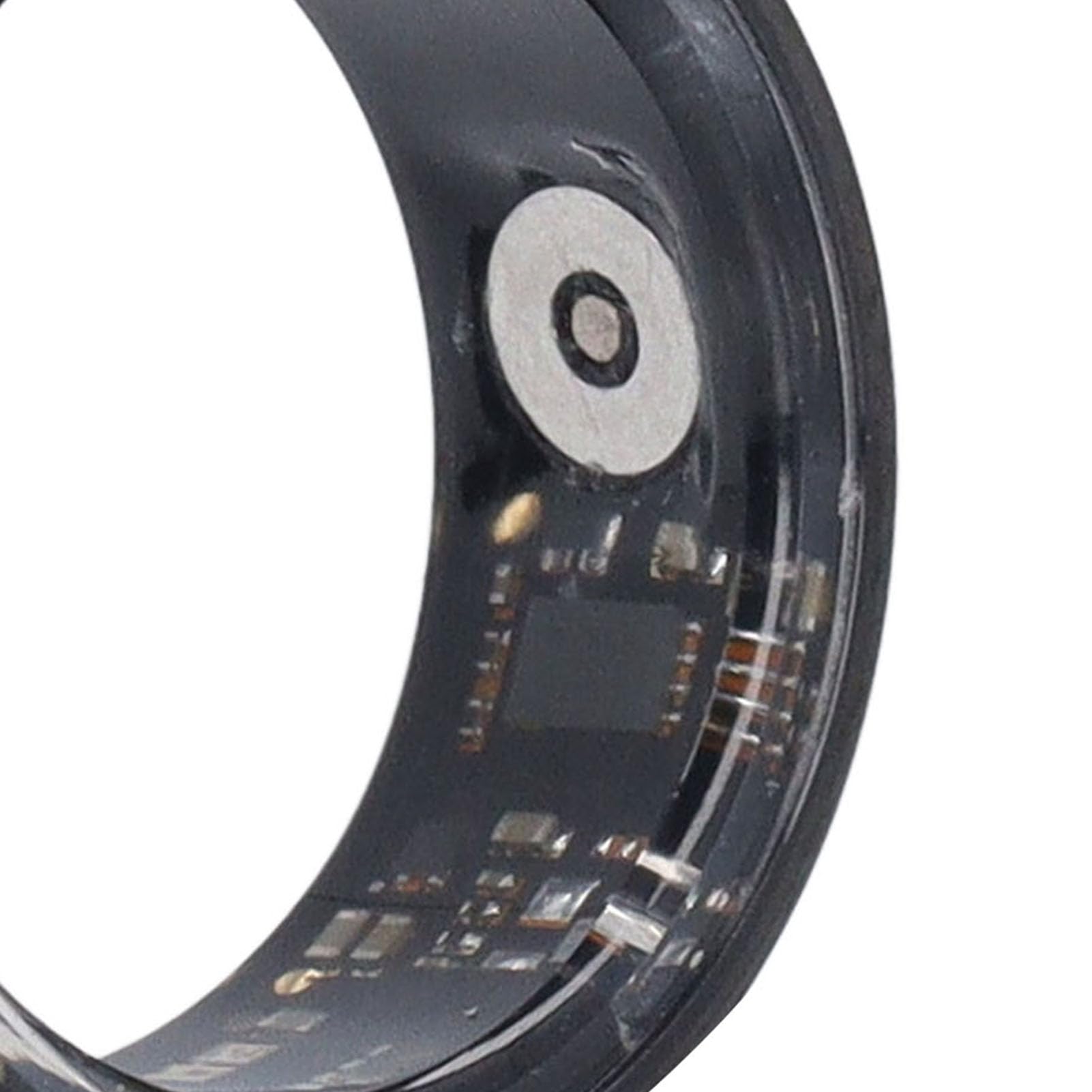 Anillo Inteligente de Fitness Bluetooth, Monitor de Salud para Sueño, Podómetro y Control de Aplicación, Negro