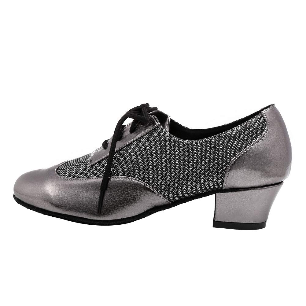 Chaussures de professeur danse latines salsa tango cuir YCL319 - 8