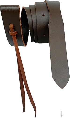 Correa de cuero Latigo Cinch para Western Saddle Cinch tie con agujeros circunferencia