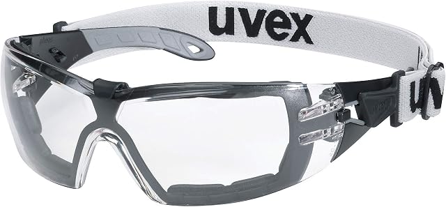 Uvex 9192180 Gogle Ochronne, Szary, Uniwersalny