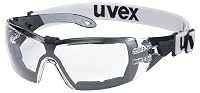 Uvex Pheos Guard Schutzbrille mit Kopfband (kratzfest beschlagfrei) Schutzbrille