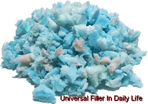 Miniatura 2 de Relleno de espuma viscoelástica triturada de alta densidad para relleno de almohada, relleno de puf, silla, sofá, camas para mascotas, cojines,