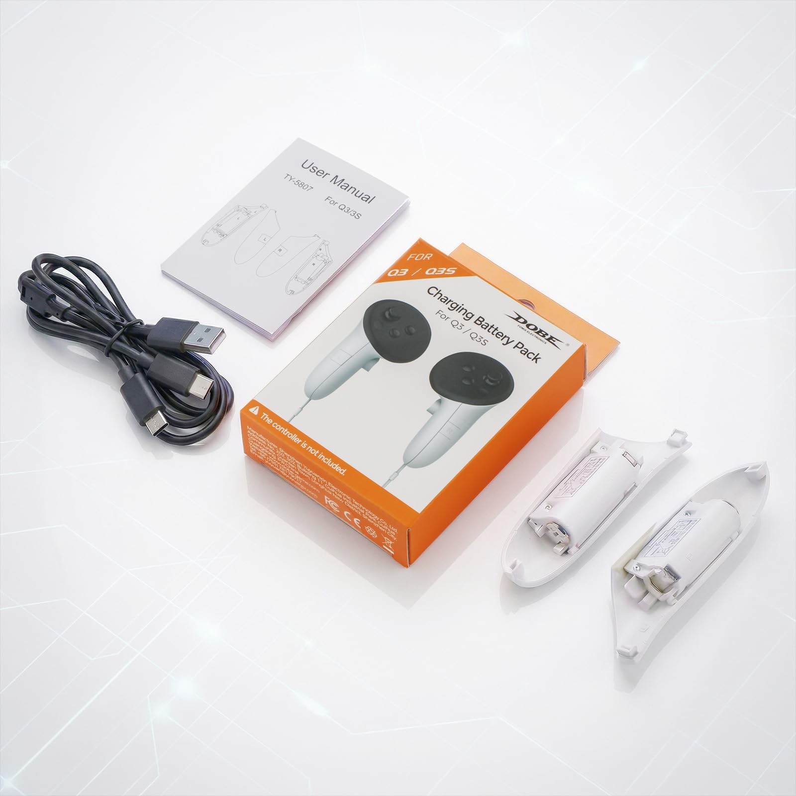 Amazon.com: Gamorek VR Controller Battery Pack Rechargeable Cover