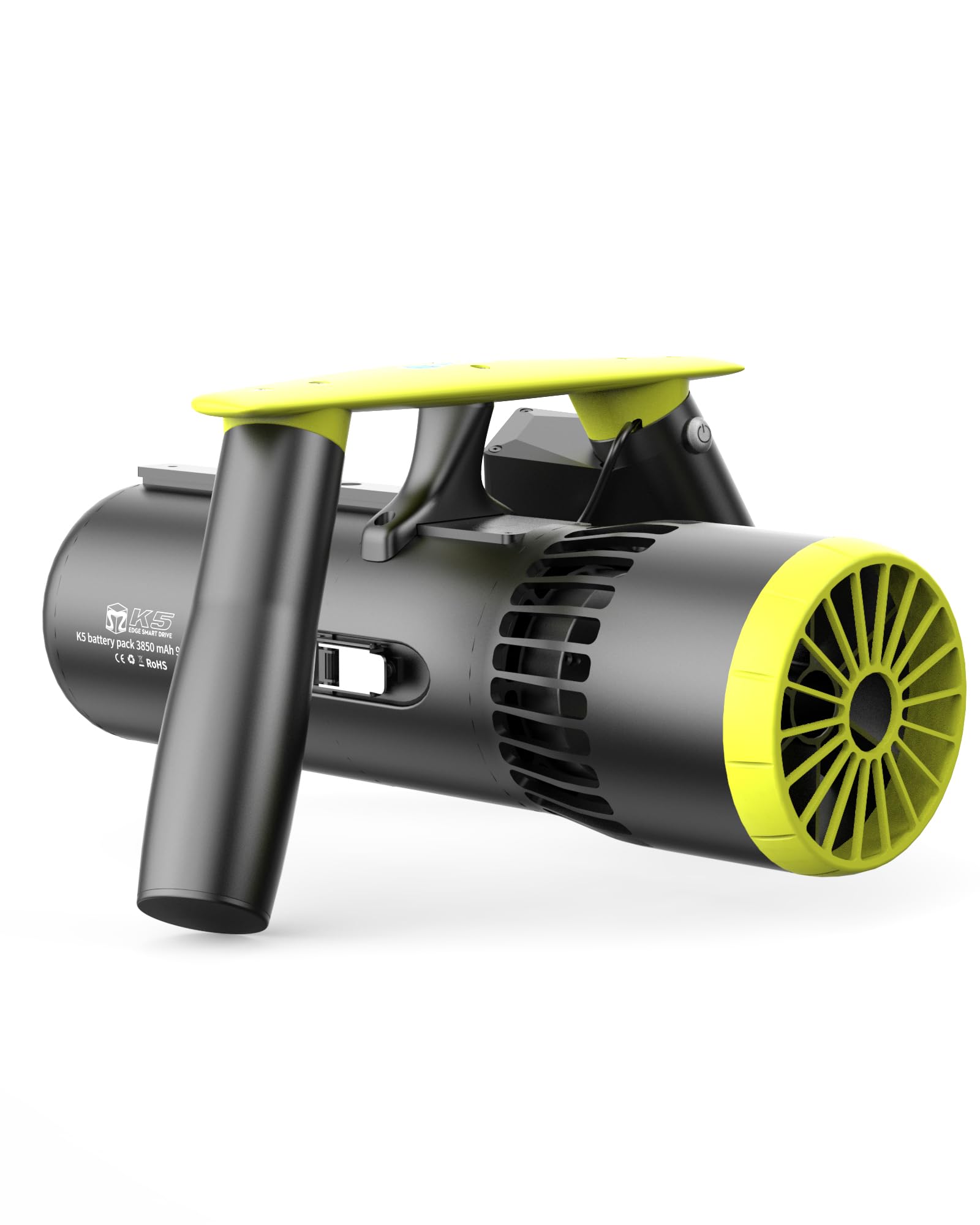 EDGE K5 Underwater Scooter Detachable Modular Gear,3 MODE,Max Speed 2m/s,164ft Depth Rating,Fast recharged Sea Scooter,Adult/Kids with Camera Mount,for Pool, Scuba diving,Snorkeling and Sea Adventures