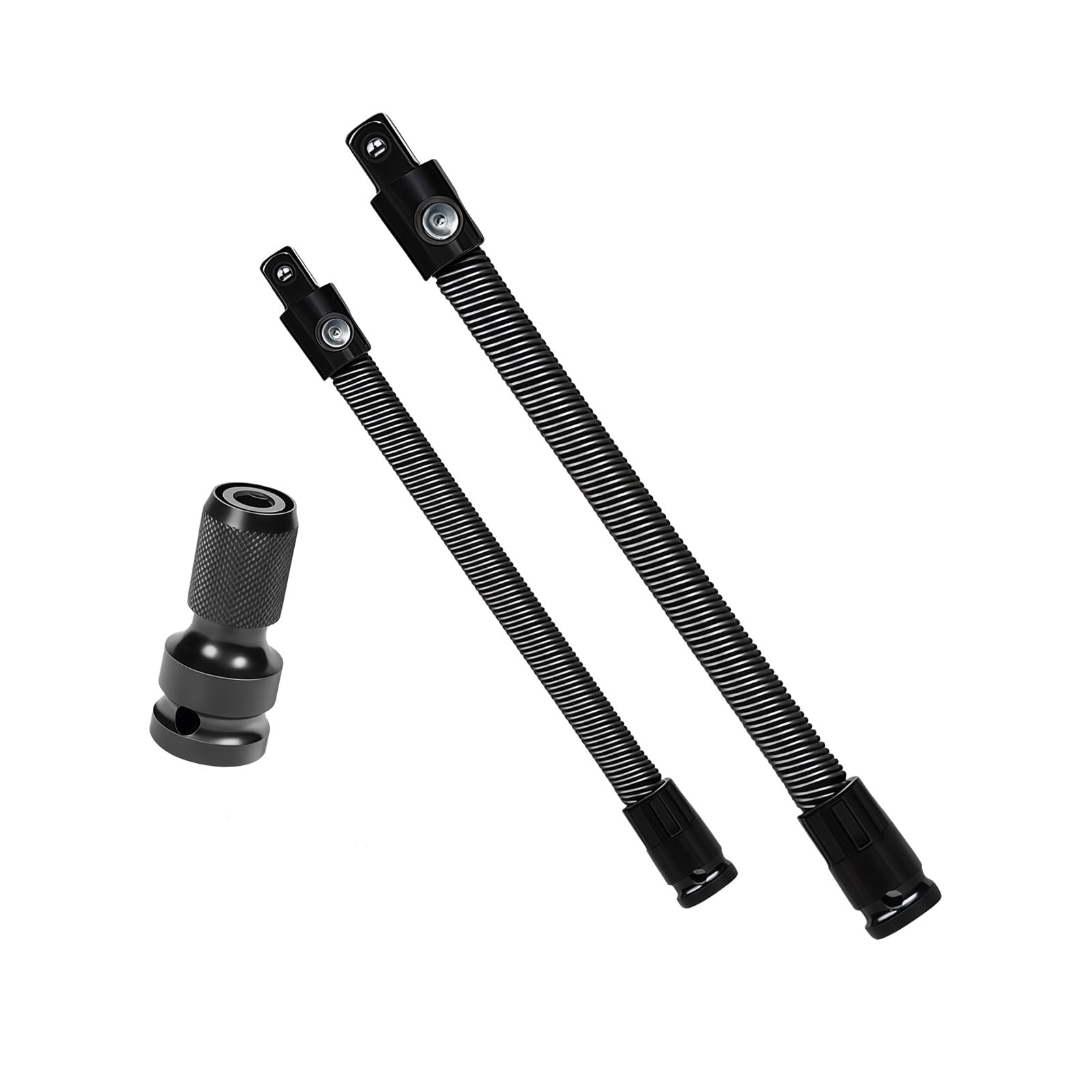 Mekalero A Professional 1/2 Inch Drive Djustable Socket Extension Tool For Mechanics Nd Home Users Robust Lloy Metal Ergonomic Flexible Tool Extension
