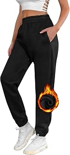Voqeen Womens Sweatpants Baggy Joggers High Waist Jogging Pants Sweat Pants Cotton Workout Pants Fleece Pants Trousers