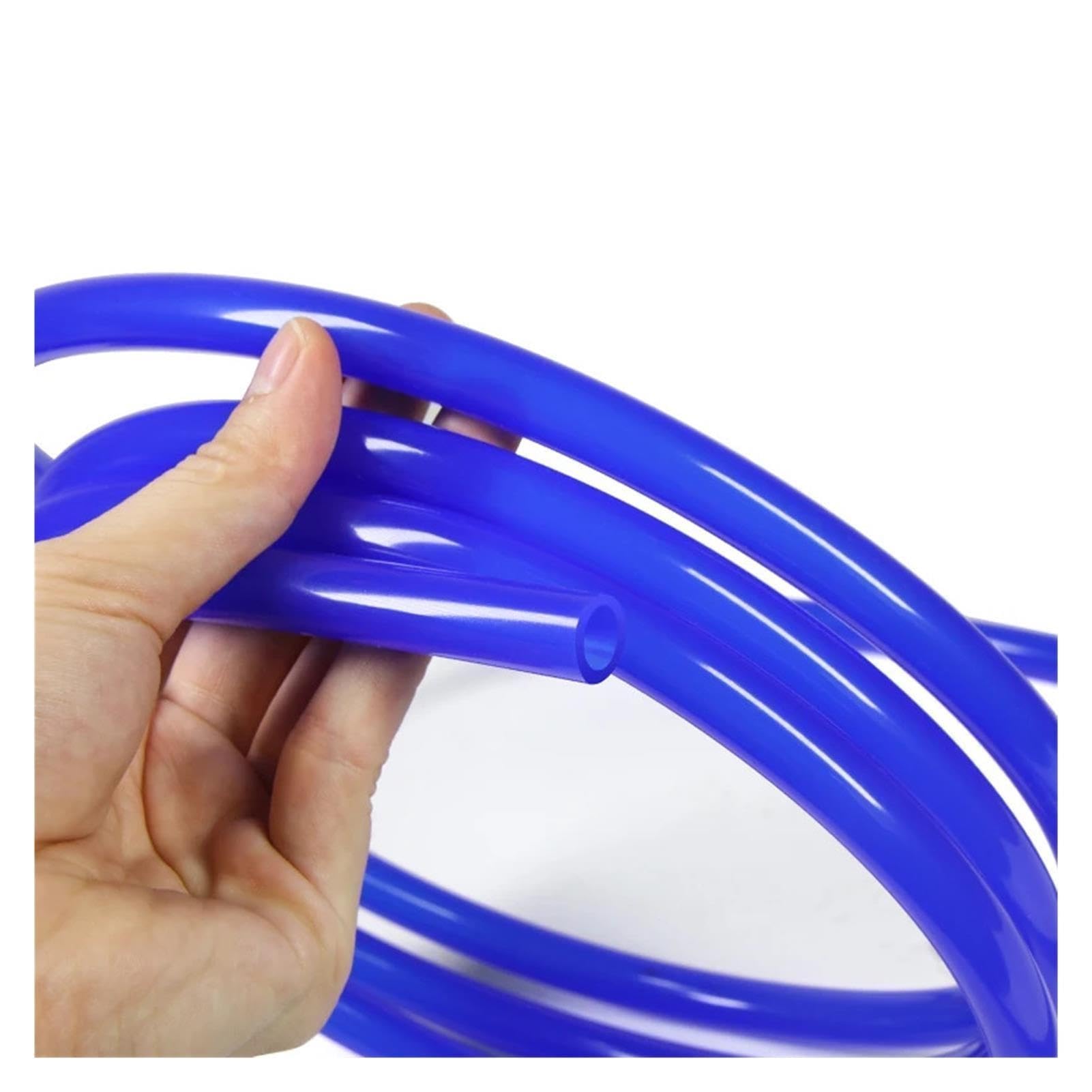Blauer Silikonschlauch Flexibel