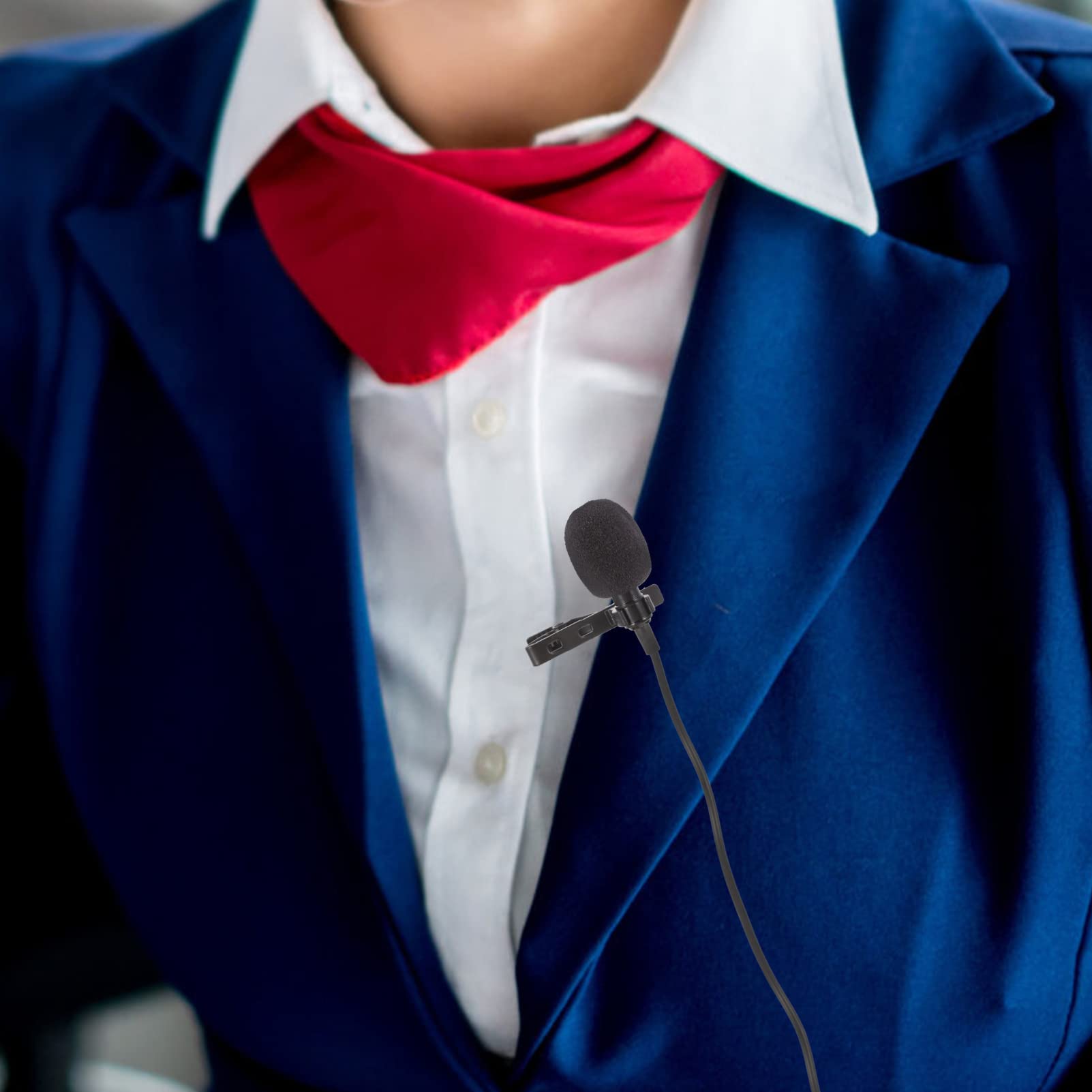 Vaguelly Mini Microphone for Recording High Sensitivity Lav Mic 3.5mm Connector for Computer