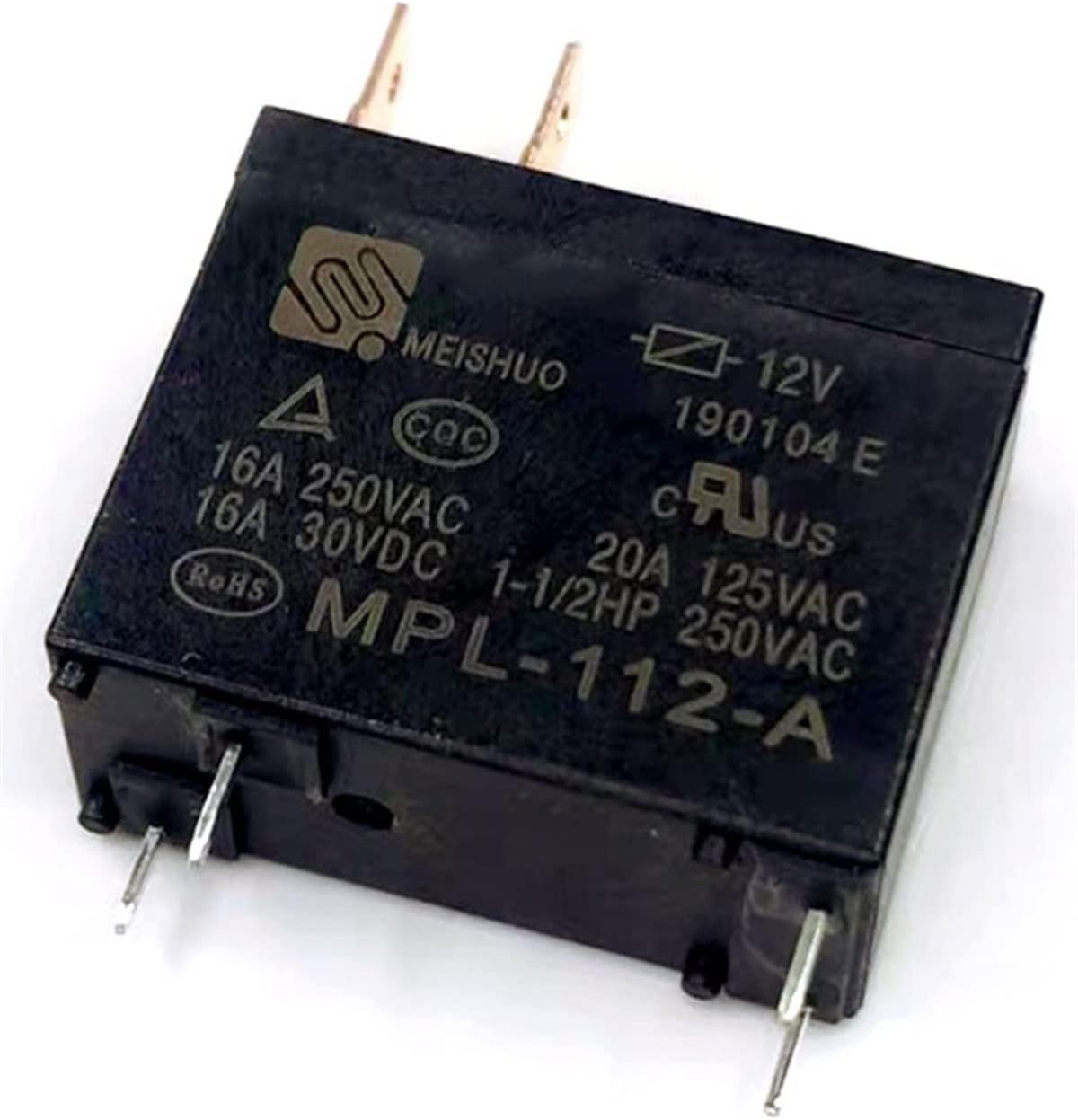 2 PCS MPL-112-A 12V Relay 4 Pins