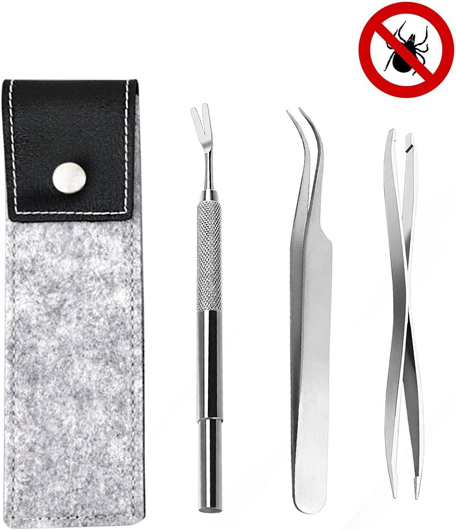 strumenti per la rimozione delle zecche