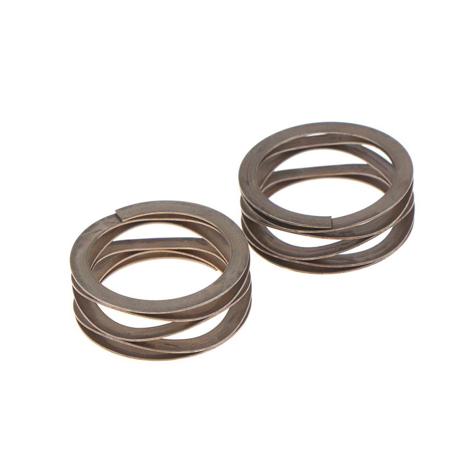 Profile Spring Washer Replacement Part 2 Piece Metal Spring Set for Repair and Maintenance Work Washer Part for Service Use Replacement Open Profile Metal Set Repair Maintenance Service Spare Upkeep