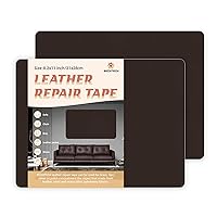 Vista 34 de Cinta de reparación de cuero, parche de reparación de cuero autoadhesivo para sofá, muebles, sofás y asientos de coche, kit avanzado de reparación