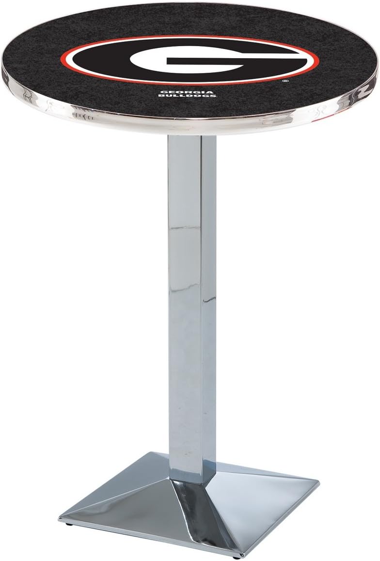 Holland Bar Stool Co. L217-42" Chrome Georgia G Pub Table