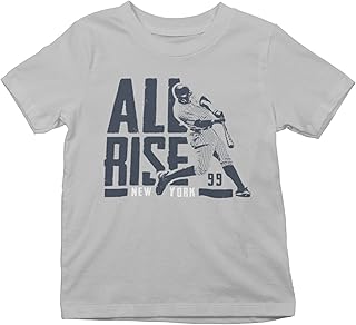 99 Aaron Baseball Fans Shirt All Rise for The Judge Classic Dri-Power Unisex Youth T-Shirt NY Style Retro Jersey
