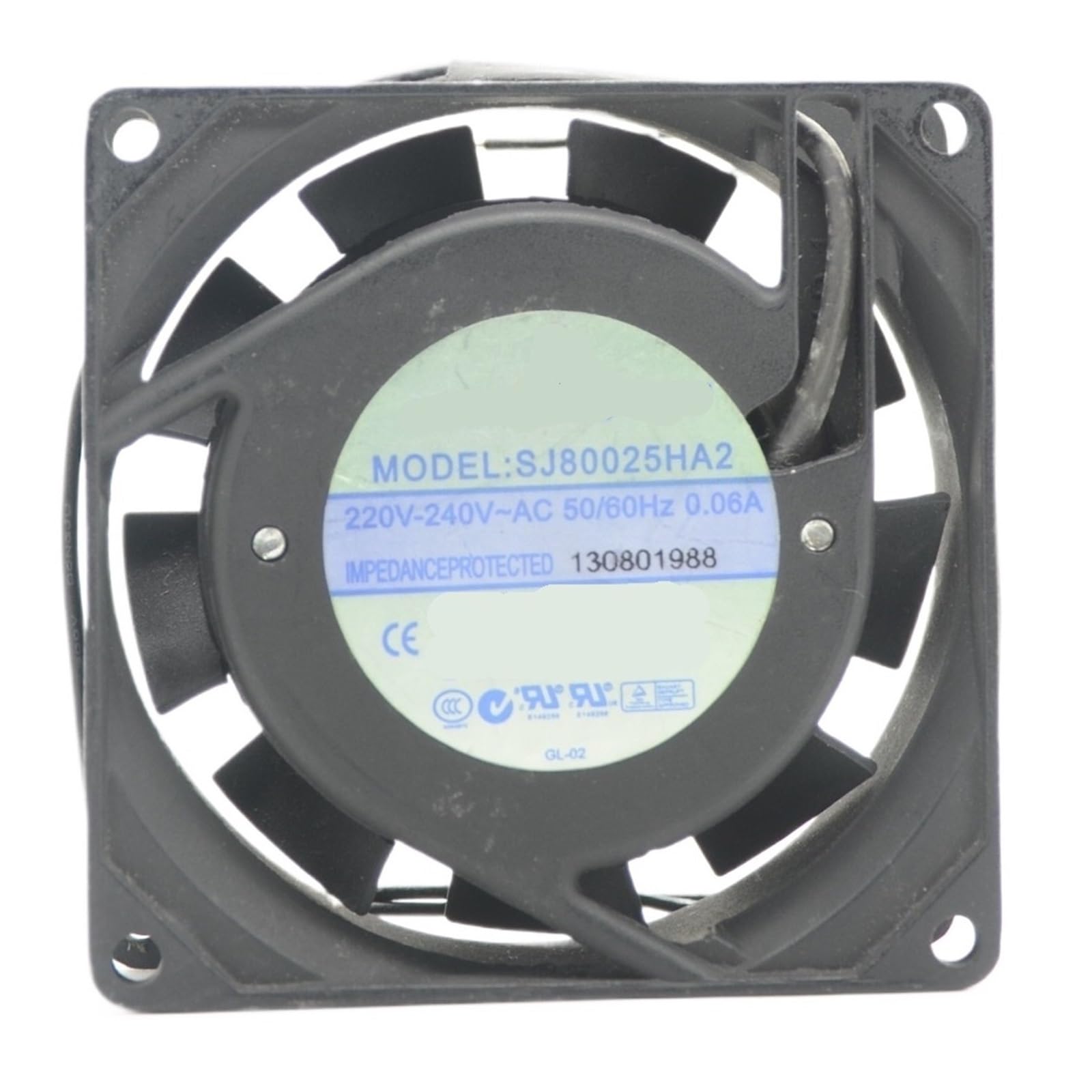 ZBWZXBDJ SJ80025HA2 8025 8CM AC220-240V 0.06A Cooling Fan