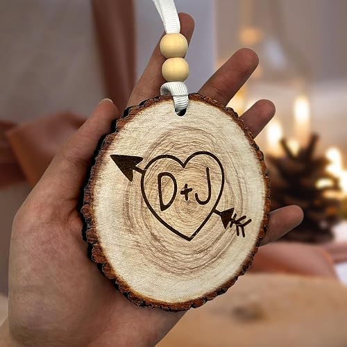 Miniatura 8 de Adorno de esqueleto personalizado para pareja, hasta que la muerte nos separe, San Valentín, boda, Halloween para él y ella, decoración gótica para