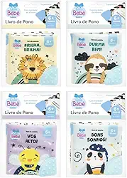 Combo Livro de Pano Hora do Soninho - 4 Títulos