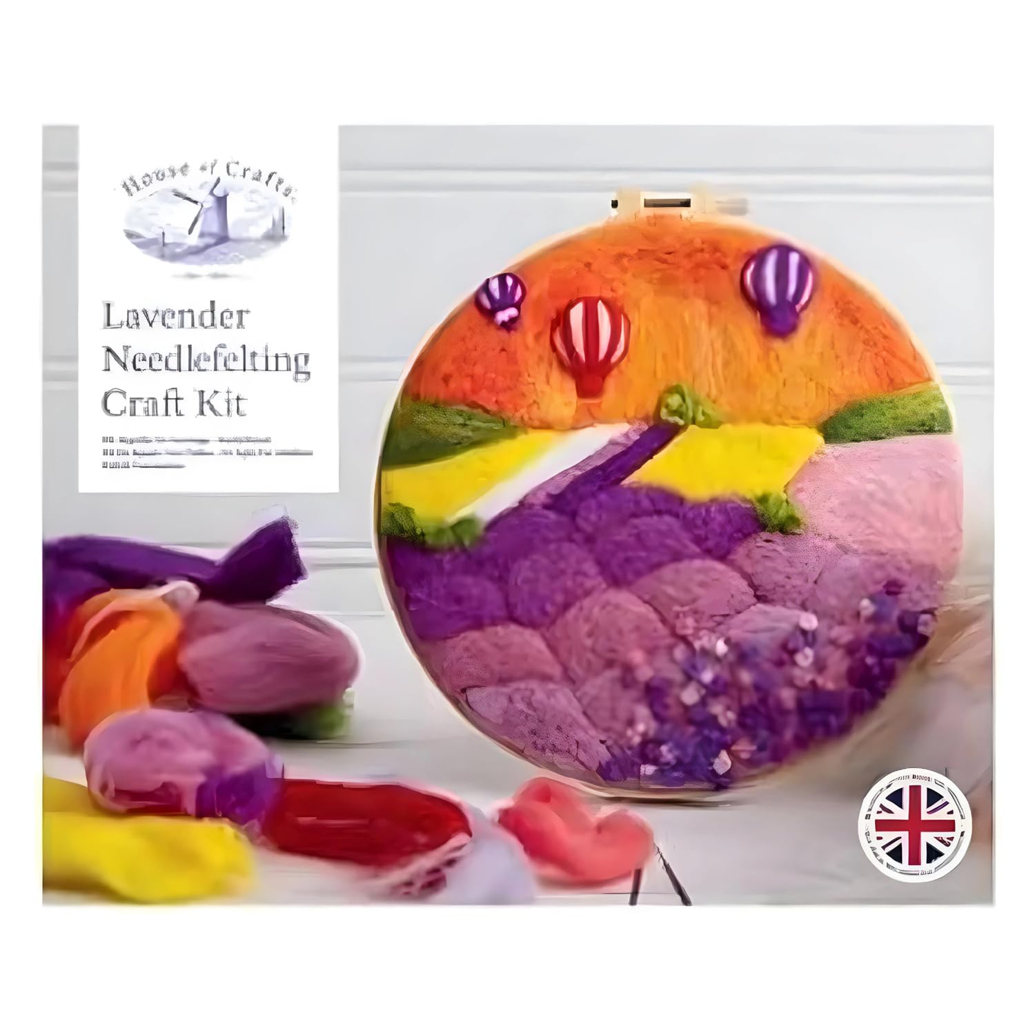 House of Crafts Needle Felted Lavender Craft Kit