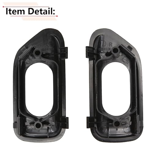 Miniatura 5 de RLB-HILON 1 par de bisel de interruptor de bloqueo de puerta para Jeep Wrangler JK, para 2011 2012 2013 2014 2015 2016 2017 2018 año, para