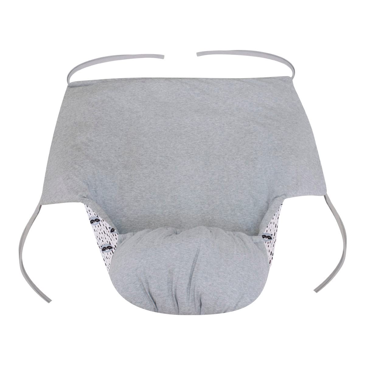 JYOKO Kids Manta Saco para Cochecito, portabebé, Algodón Primavera/Entretiempo (RACCOON, ALGODÓN - 80 Cm)