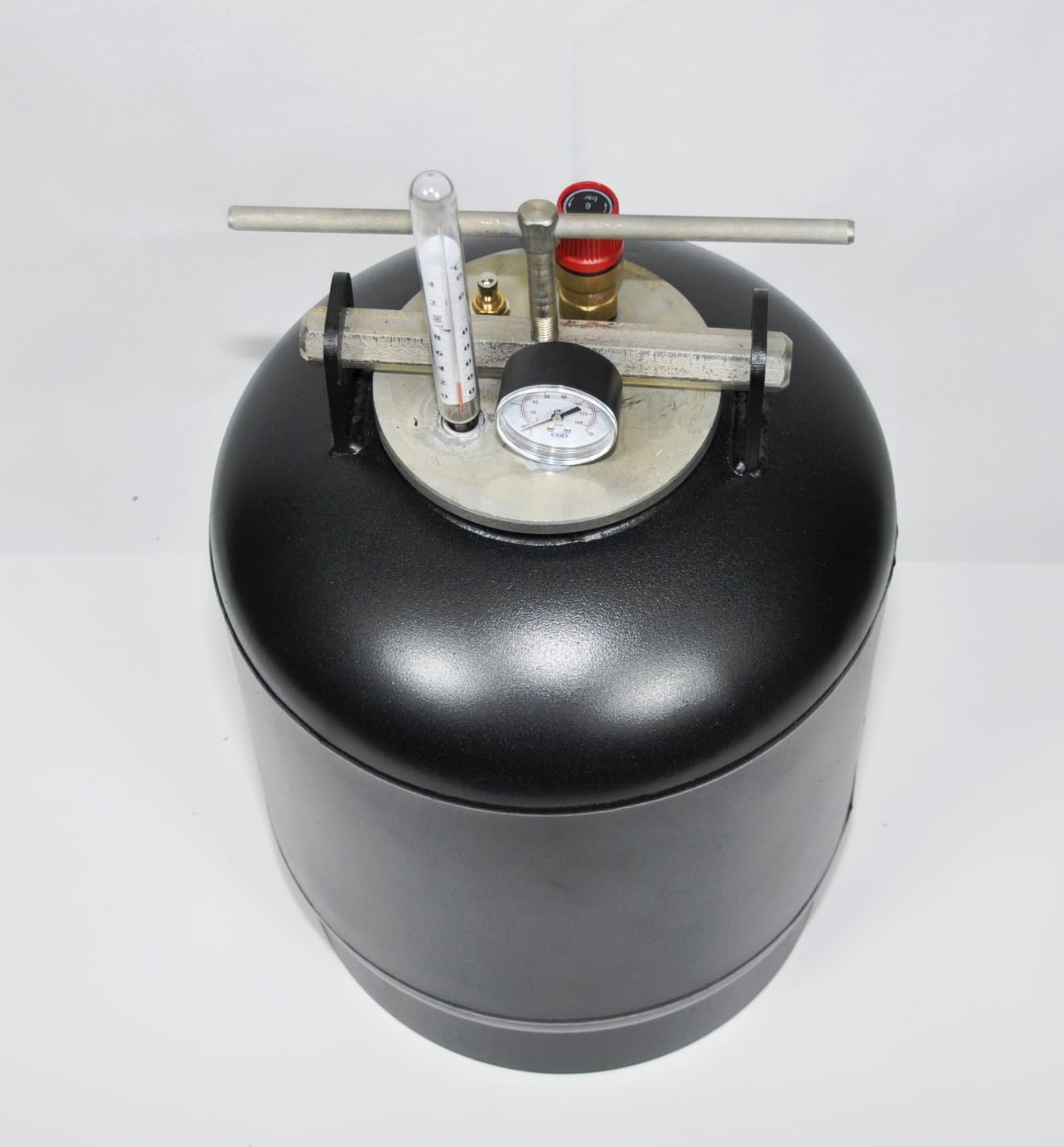 AUTOKLAV STERILISATOR Gas 36L Schraube AUTOCLAVE 36L STERILIZER FOR CANNING