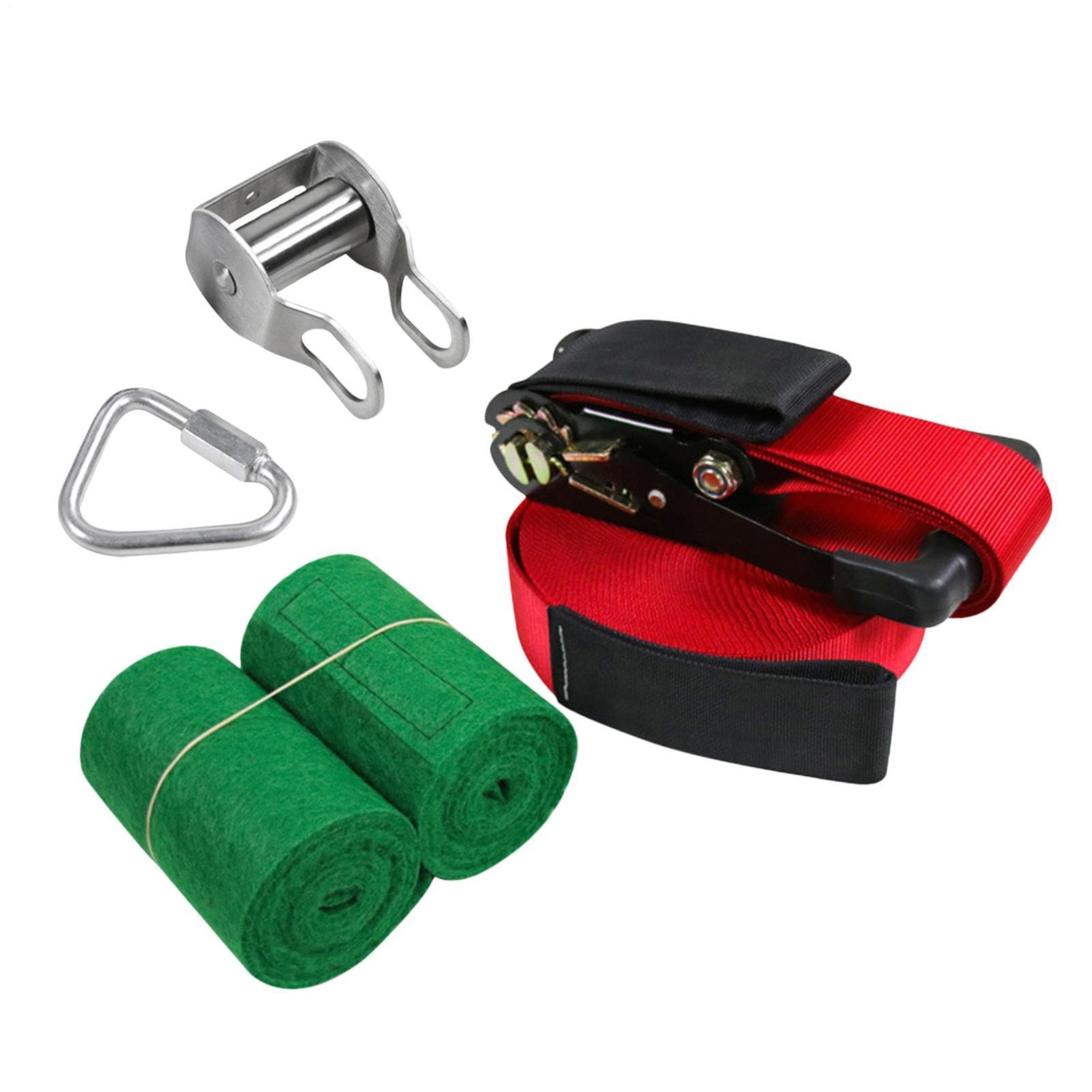 Schaukel-Set mit Slack Line mit Baumschutz und Balance- – Trainingsset mit Schaukel für Kinder | für und Mädchen, Garten, Hof, Spiele, Schule, Fitnessstudio, Camping