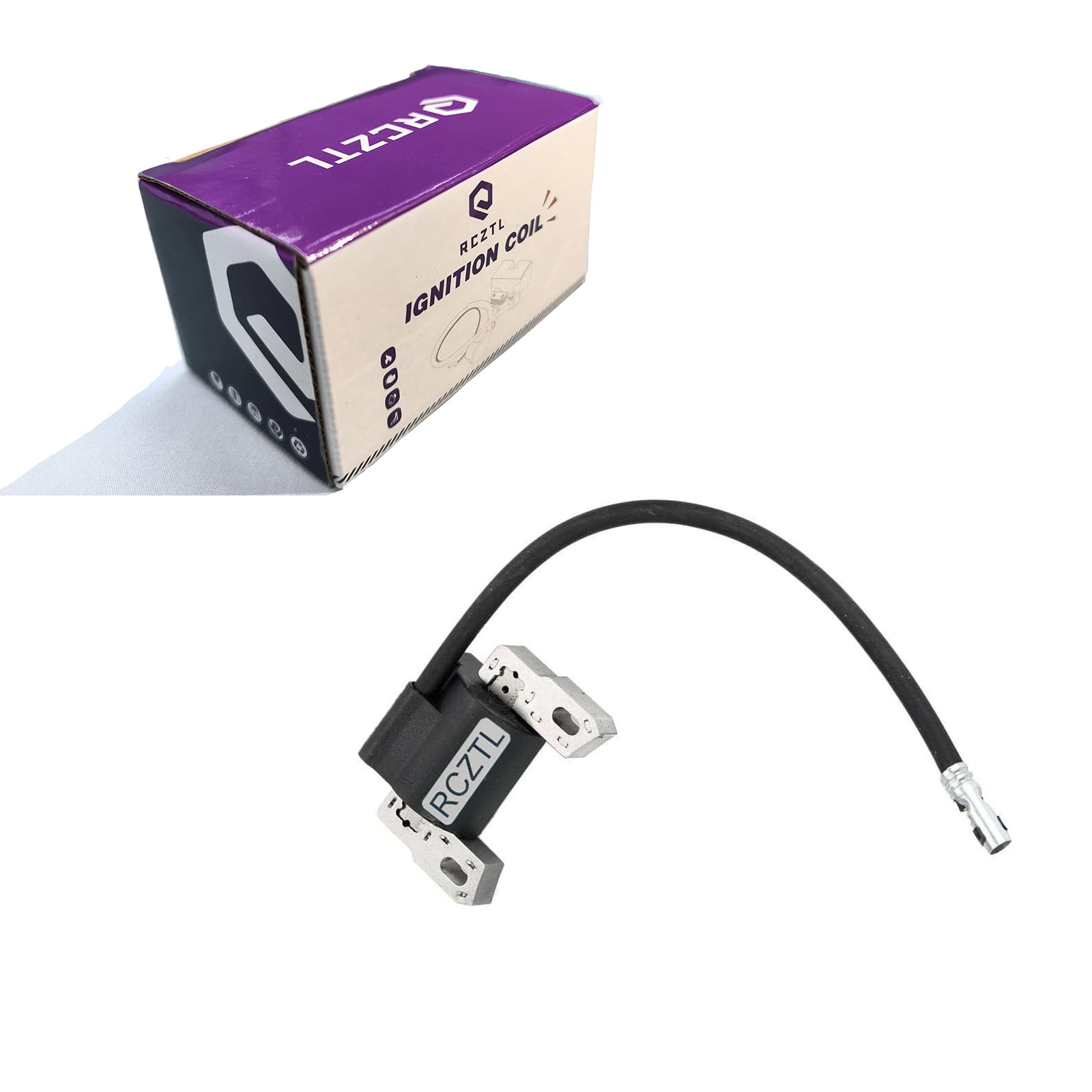 RCZTLIgnition Coil Replaces 590454 590455 Lawnboy 10641 mower Toro mower Snapper aluminum conventional deck mower pressure washer