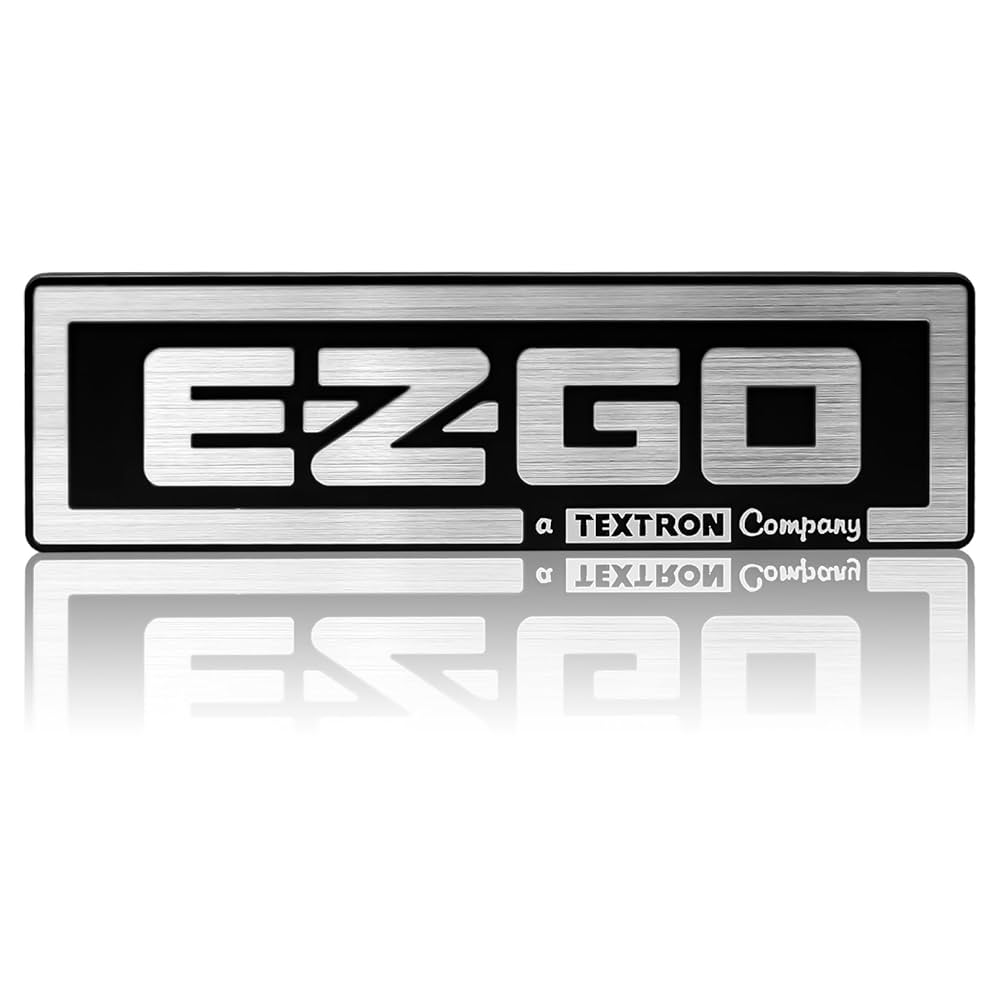 Amazon.com: CartClan Name Plate for EZGO TXT 1994-2010 Gas
