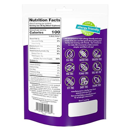 Miniatura 3 de YumEarth - Botana orgánica de frutas tropicales