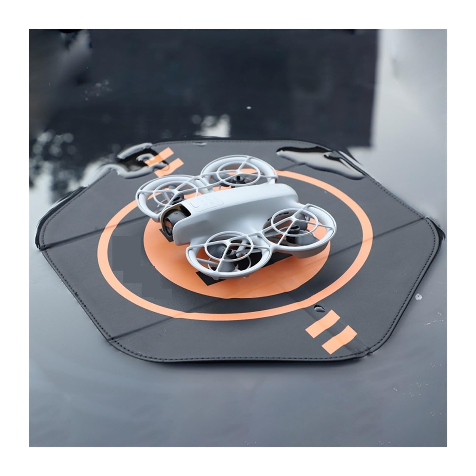Dwustronna składana podkładka do lądowania drona, wodoodporna mata parkingowa do drona DJI NEO/Mini 4 Pro/Avata 2/Air 3S, przenośny śmigłowiec Quadcopter z torbą do przechowywania, akcesoria