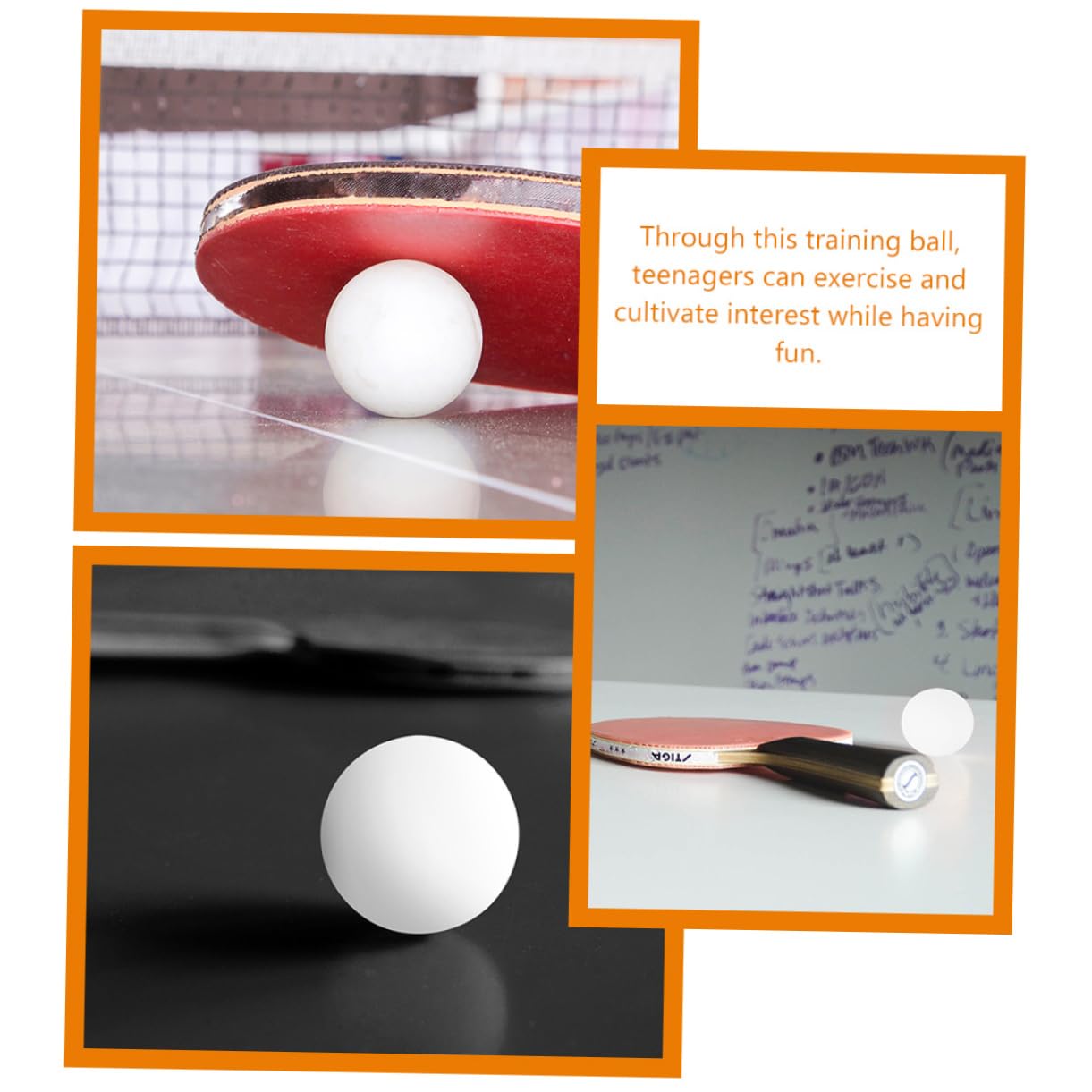 BESTonZON Pingpong Tischtennisbälle Pongball Tennisbälle Großpackung Kunststoff Kleine Bälle Tischtenniszubehör Training Tischtennis Tischtennis Trainingsbälle Großpackung Bauchmuskeln Weiß