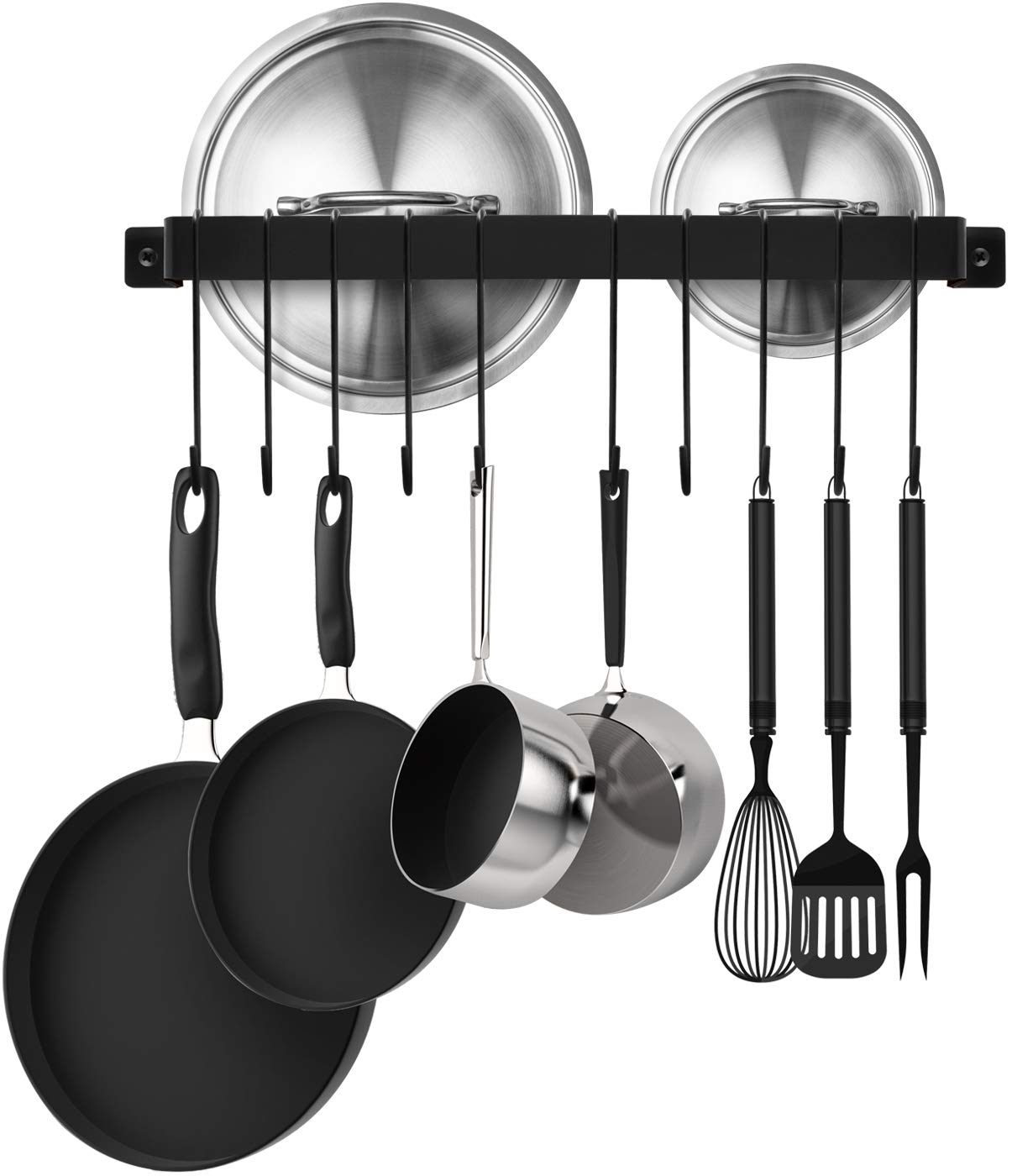 Sorbus Kitchen Rail Bar - Organize Your Pots & Pans -2