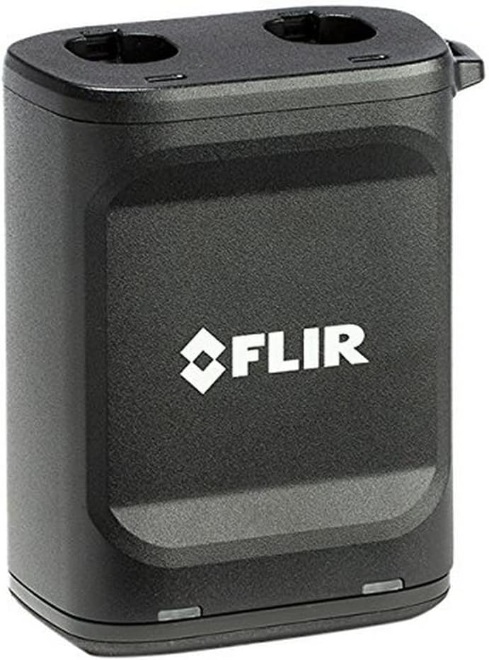 FLIR T199425ACC Dual Bay Battery Charger for E75, E85 and E95 Thermal Cameras