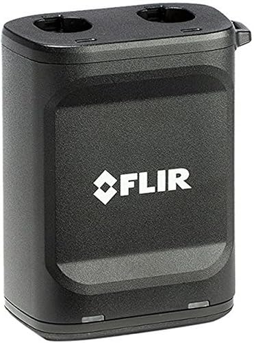 FLIR Cargador de batería de doble bahía T199425ACC para cámaras térmicas E75, E85 y E95
