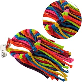 Ipetboom Brinquedos Brinquedos Para Pássaros Brinquedos Para Pássaros Papagaio Brinquedos Para Mastigar Brinquedos Para Papagaio Pendurados Brinquedos Para Papagaio Brinquedos De Corda