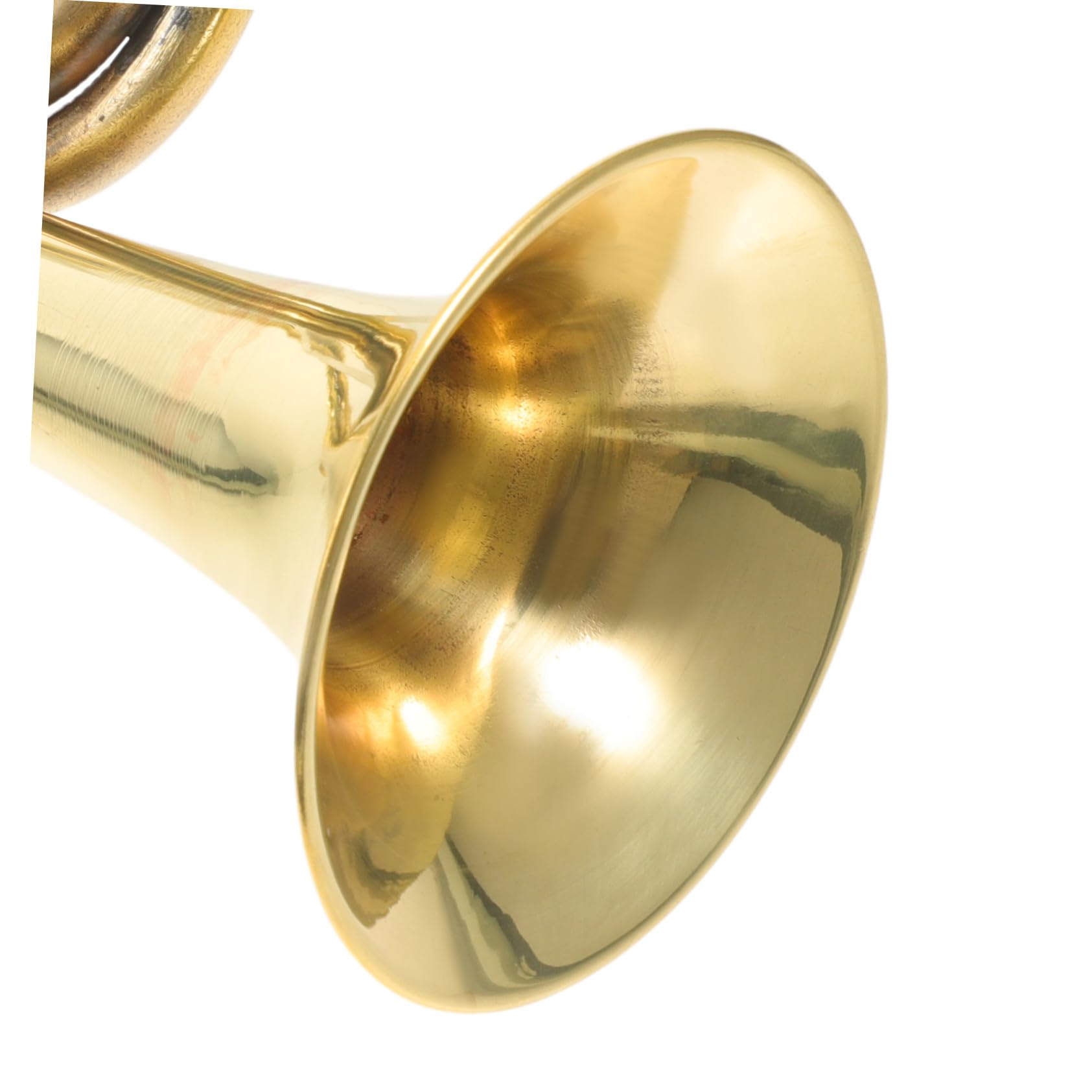 Bugle in Lega di Rame Oro, Strumento a Fiato per Studenti e Professionisti | Lavorazione Curata, Peso Leggero, Facile Portare e Suonare, Finitura Resistente alla Ruggine