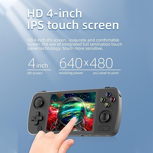Miniatura 2 de RG405M - Consola de juegos de mano retro, 4 pulgadas 640* 480 IPS pantalla T618 procesador Android12 sistema 4+128G+256G 4000 juegos incorporados