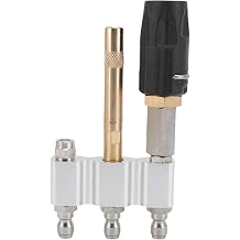 M5 Nozzle 3 in 1 Pressure Washer Tip with Adjustable Spray 0-60 Degrees for High Pressure Cleaners 3-7 GPM 1000-6000PSI